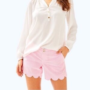 Lilly Pulitzer Pink Stripe Buttercup Shorts